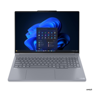 LENOVO Laptop ThinkBook 16p G6 ADR / AMD Ryzen 9 8940HX, 16", 2560 x 1600, 32 GB, 512 GB SSD, NVIDIA GeForce RTX 5060, Windows 11 Pro, siva